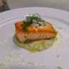 SALMONE CON SALSA ALL'ANETO