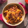PAPPARDELLE AL RAGÙ DI CINGHIALE